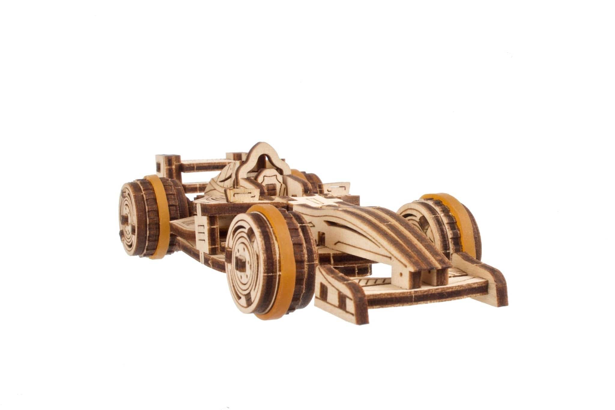 Ugears Compact Racer Wooden Kit [70252] - Image 2