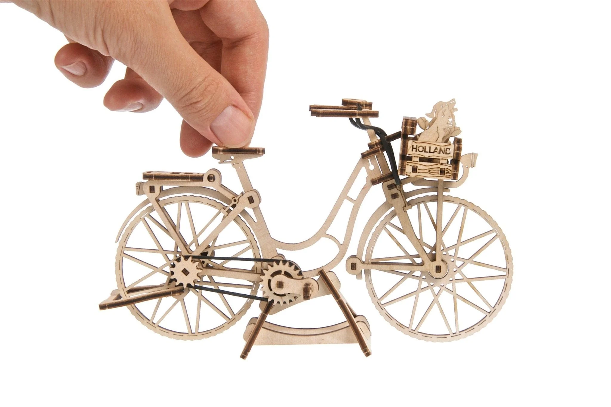 Ugears Dutch Bicycle Wooden Kit [70251] - Image 3