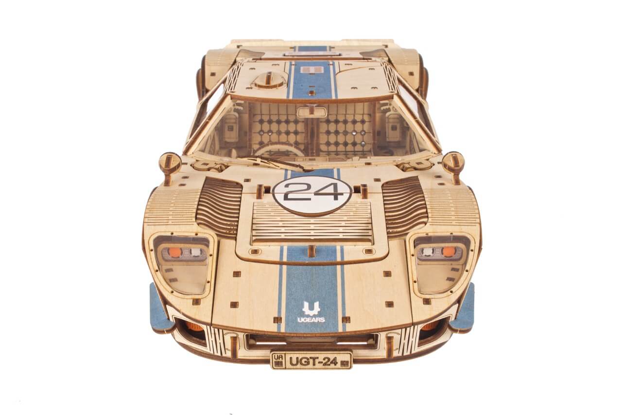 Ugears UGT-24 Endurance Racer Wooden Model Kit [70267] - Image 2