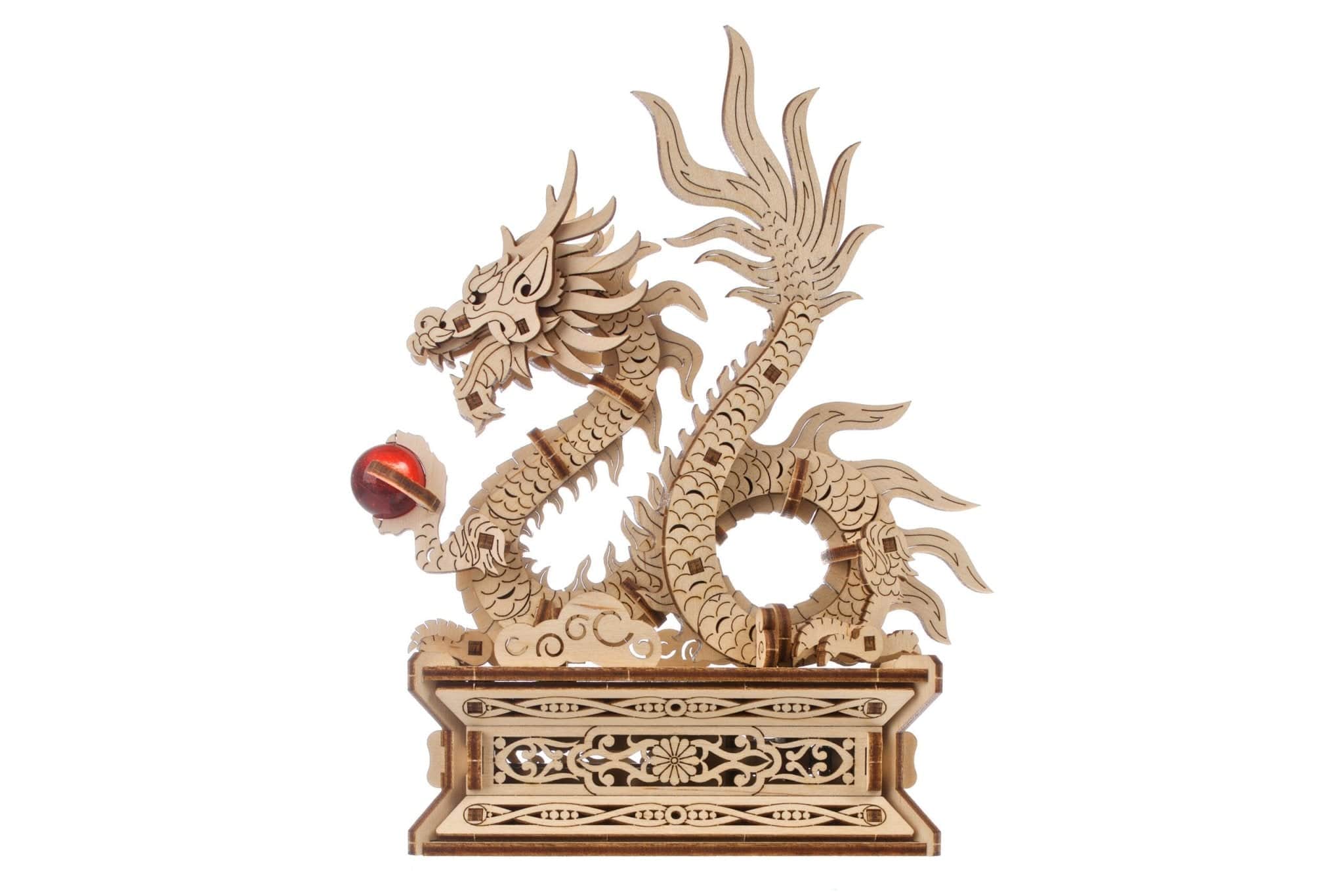 Ugears Wood Dragon Kit [70259] - Image 2