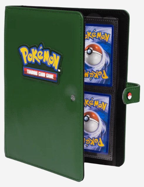 Ultra Pro Pokemon Premium Green Snap Binder