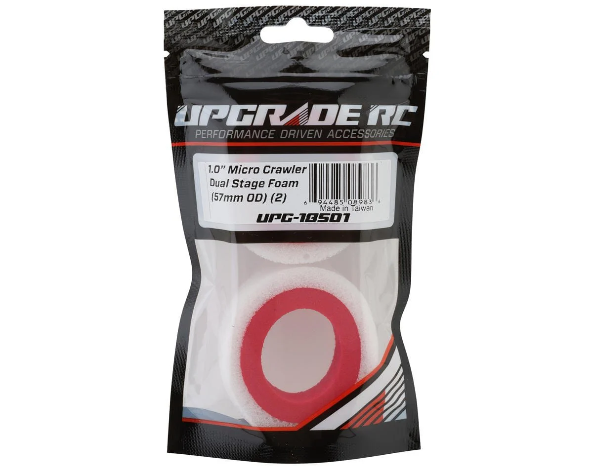 UpGrade RC 1.0" Micro Crawler Dual Stage Foam Inserts (2)