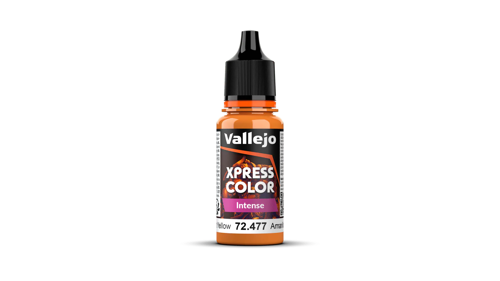 Vallejo 72477 Game Colour Xpress Colour Intense Dreadnought Yellow 18 ml Acrylic Paint