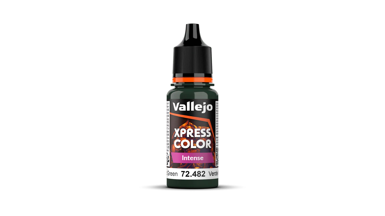 Vallejo 72482 Game Colour Xpress Colour Intense Monastic Green 18 ml Acrylic Paint