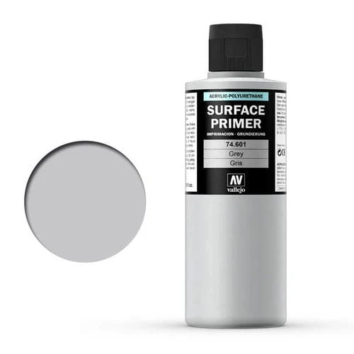 Vallejo 74601 Surface Primer Grey 200ml