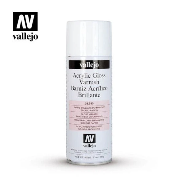 Vallejo Aerosol Gloss Varnish 400ml
