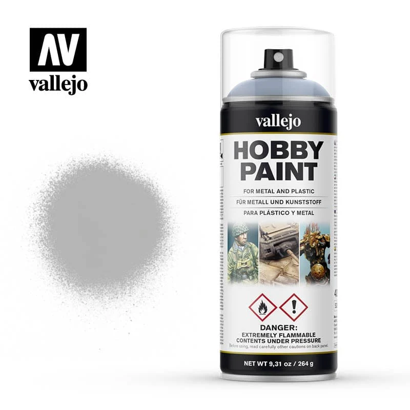 Vallejo Aerosol Grey Primer 400ml
