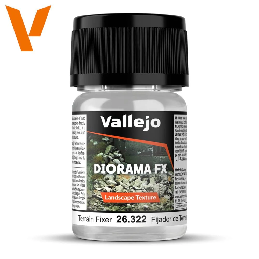 Vallejo Diorama FX Landscape Textures Terrain Fixer 35ml [26322]