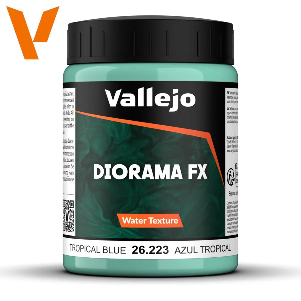 Vallejo Diorama FX Water Textures Tropical Water 200ml [26223]