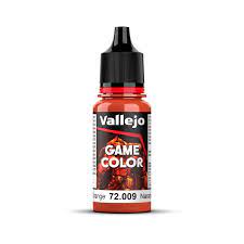 Vallejo Game Color Hot Orange 18ml Acrylic Paint