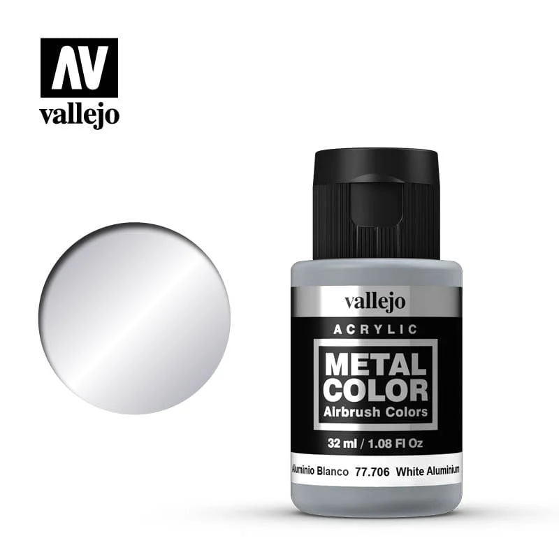 Vallejo Metal Colour White Aluminium 32 ml