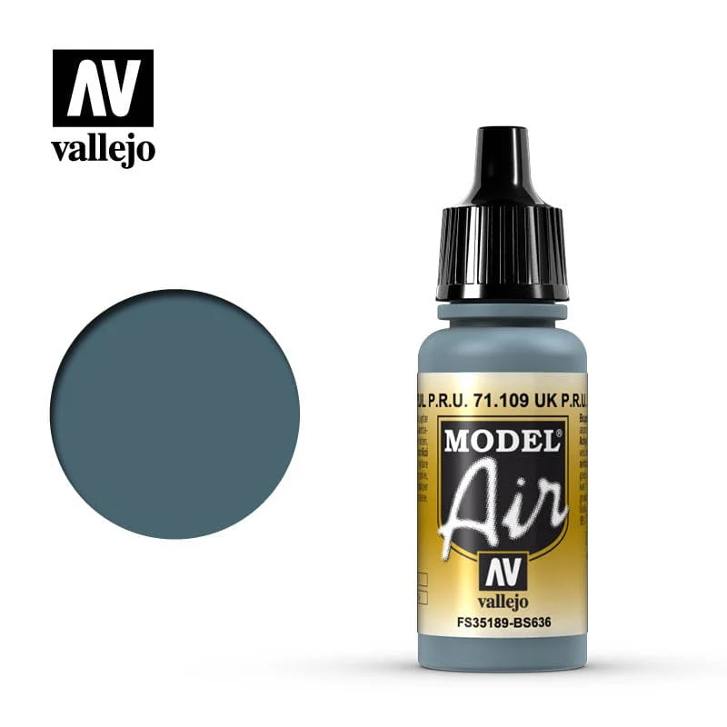 Vallejo Model Air UK PRU Blue 17 ml Acrylic Airbrush Paint [71109]