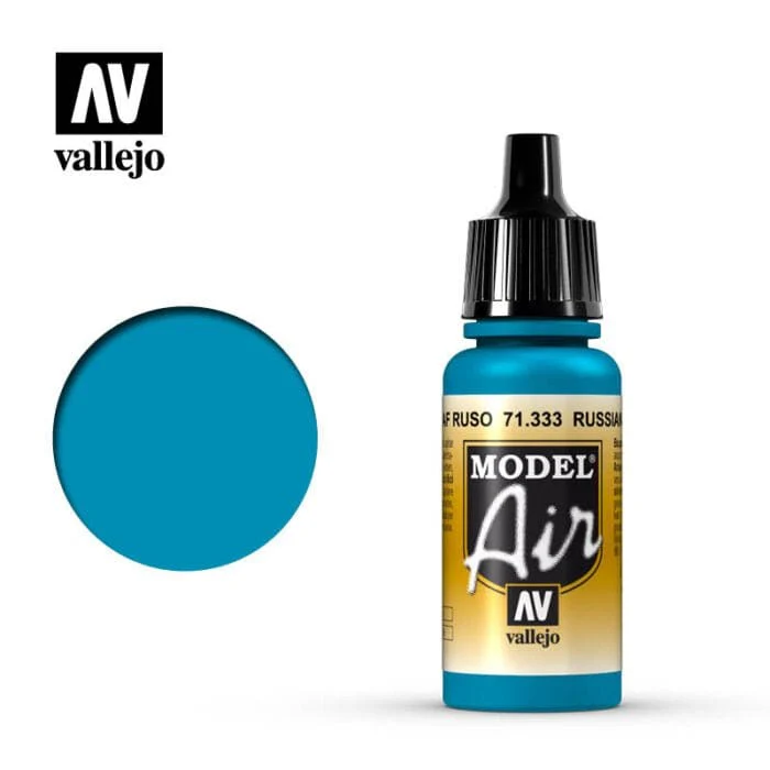 Vallejo Model Air Russian AF Blue 17ml Acrylic Airbrush Paint [71333]