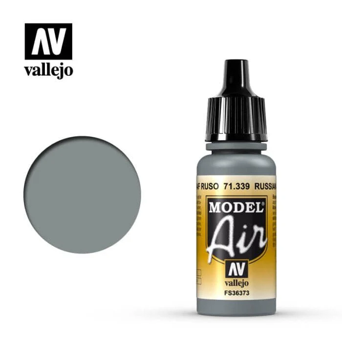 Vallejo Model Air Russian AF Grey N.3 17ml Acrylic Airbrush Paint [71339]
