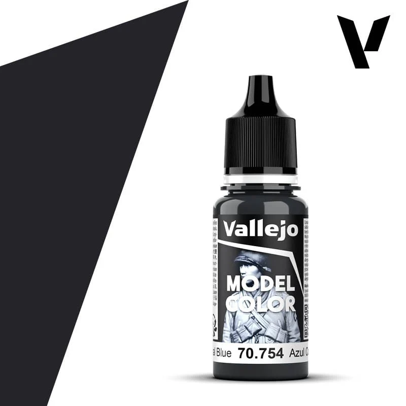 Vallejo Model Color: #073 - Continental Blue - 18 ml Matt Acrylic Paint