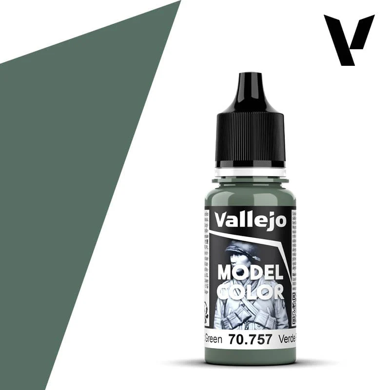 Vallejo Model Color: #081 - Pacific Green - 18 ml Matt Acrylic Paint