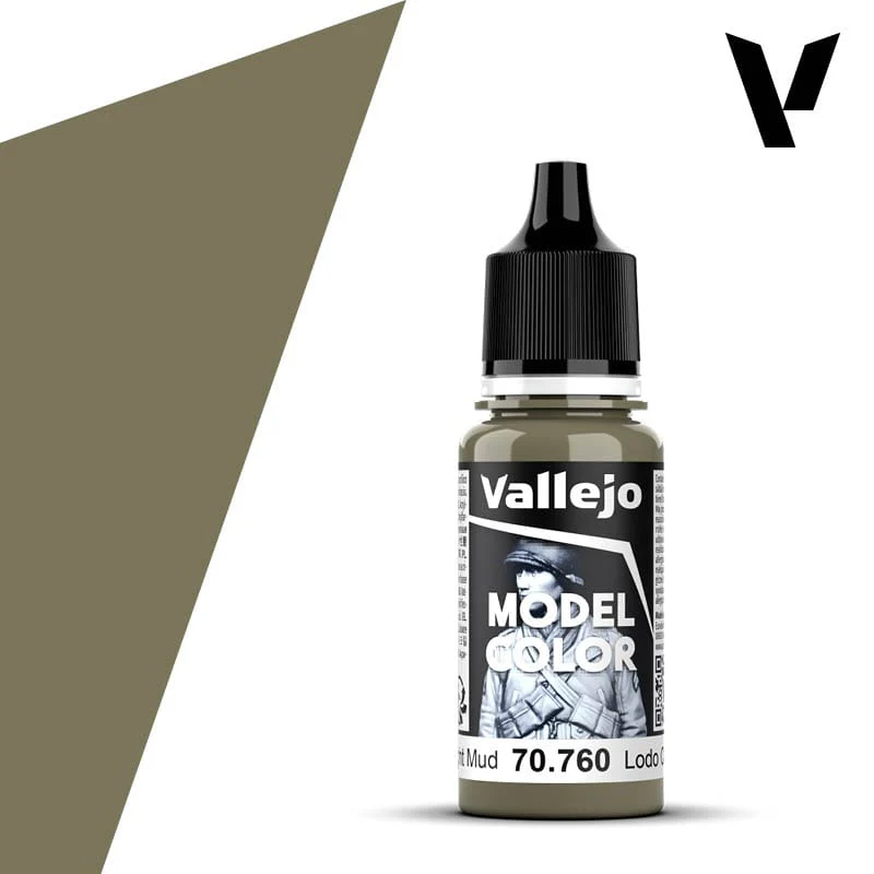 Vallejo Model Color: #103 - Light Mud - 18 ml Matt Acrylic Paint