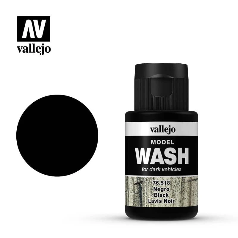 Vallejo Model Wash Black 35ml