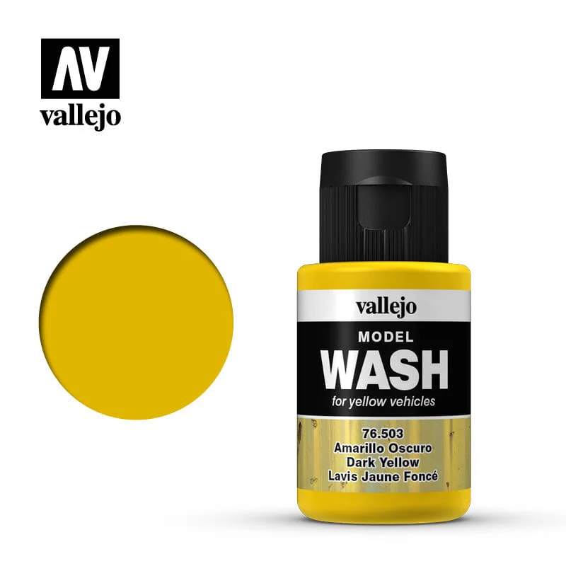 Vallejo Model Wash Dark Yellow 35ml
