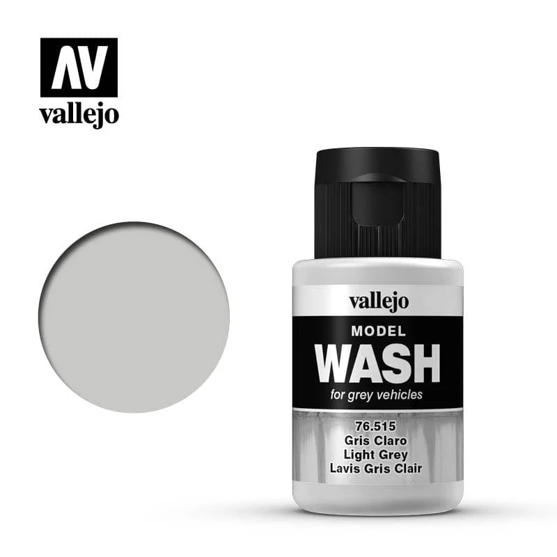 Vallejo Model Wash Light Grey 35ml