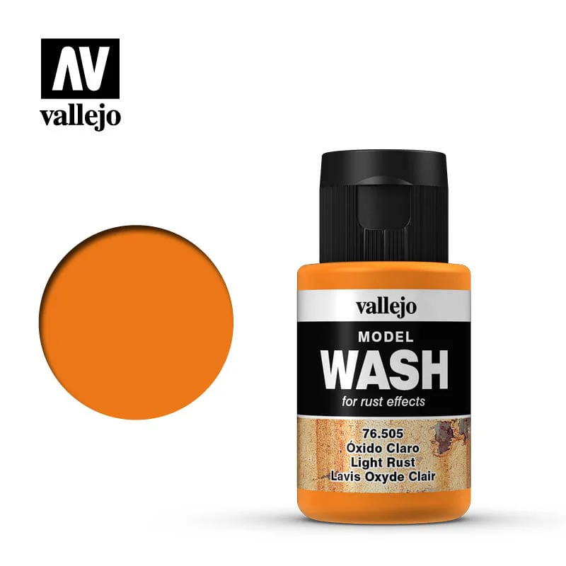 Vallejo Model Wash Light Rust 35ml