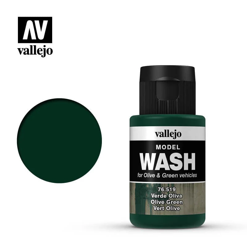 Vallejo Model Wash Olive Green 35ml