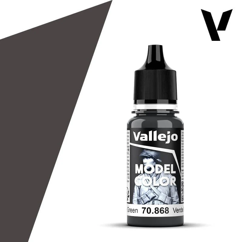Vallejo Model Color: #188 - Dark Sea Green - 18 ml Matt Acrylic Paint