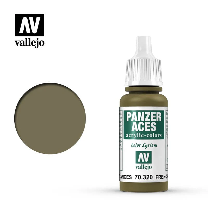 Vallejo Panzer Aces French Tanker 17 ml**