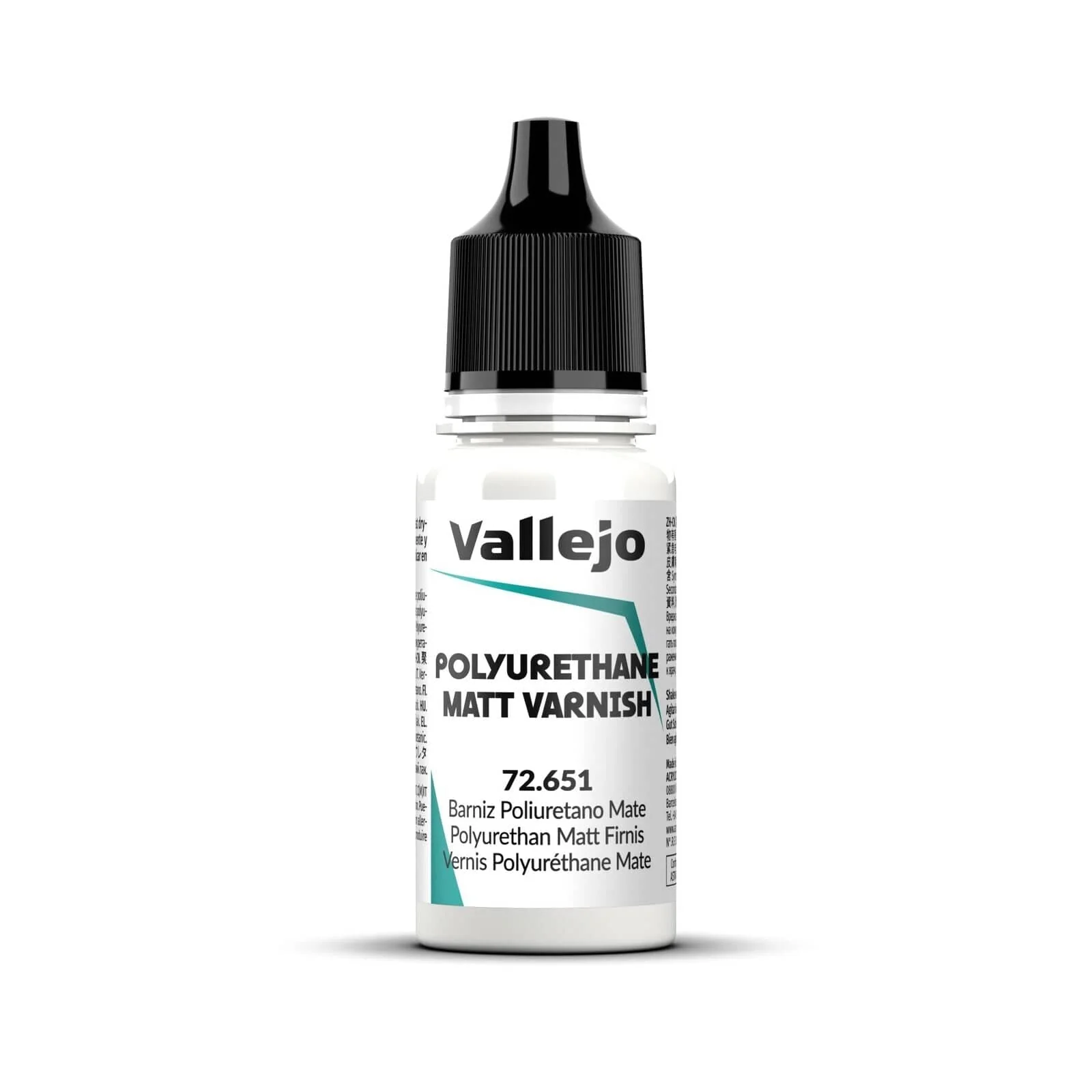 Vallejo Polyurethane Matt Varnish 18ml Acrylic Paint