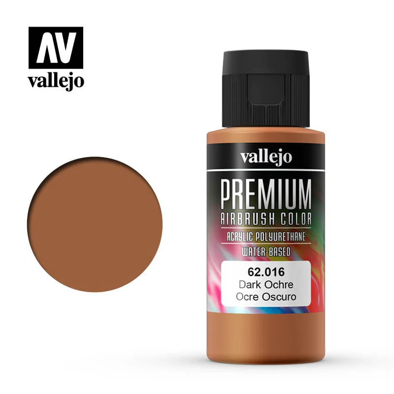 Vallejo Premium Colour Dark Ochre 60 ml