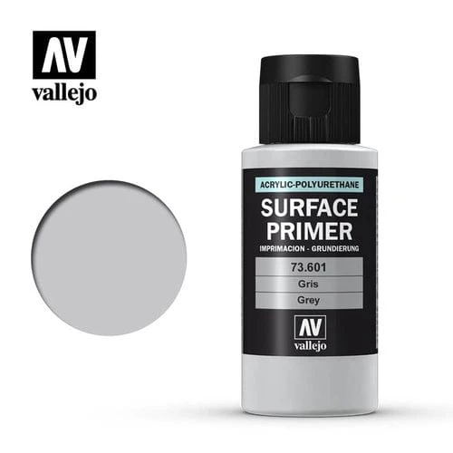 Vallejo Primer Acrylic Polyurethane Grey 60ml