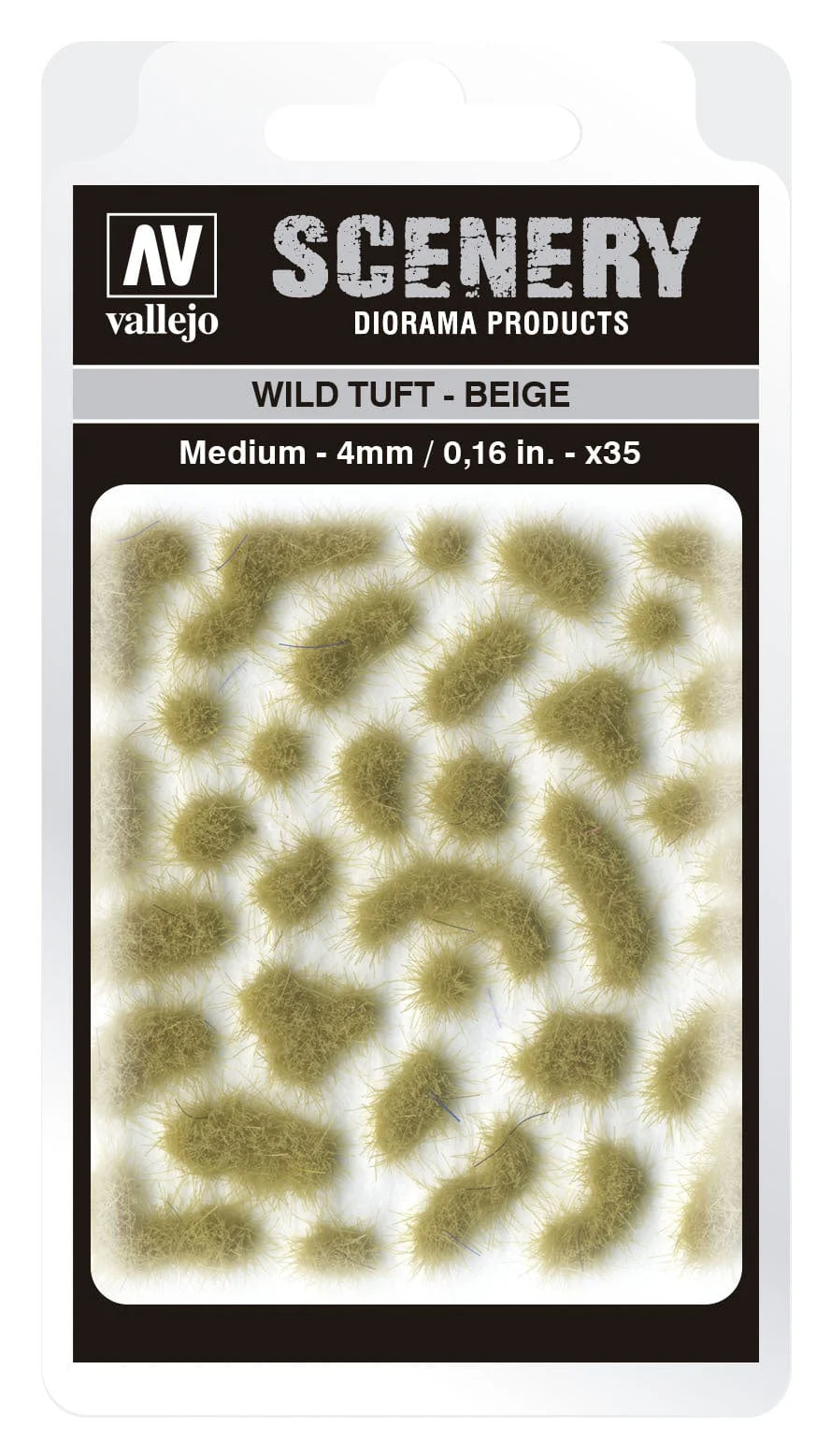 Vallejo SC408 4mm Wild Tuft Beige Diorama Accessory