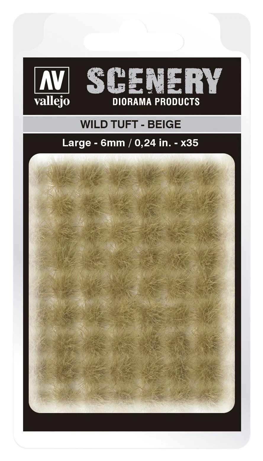 Vallejo SC420 6mm Wild Tuft Beige Diorama Accessory