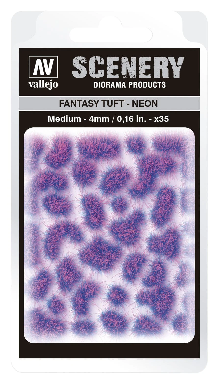 Vallejo SC430 4mm Fantasy Tuft Neon Diorama Accessory