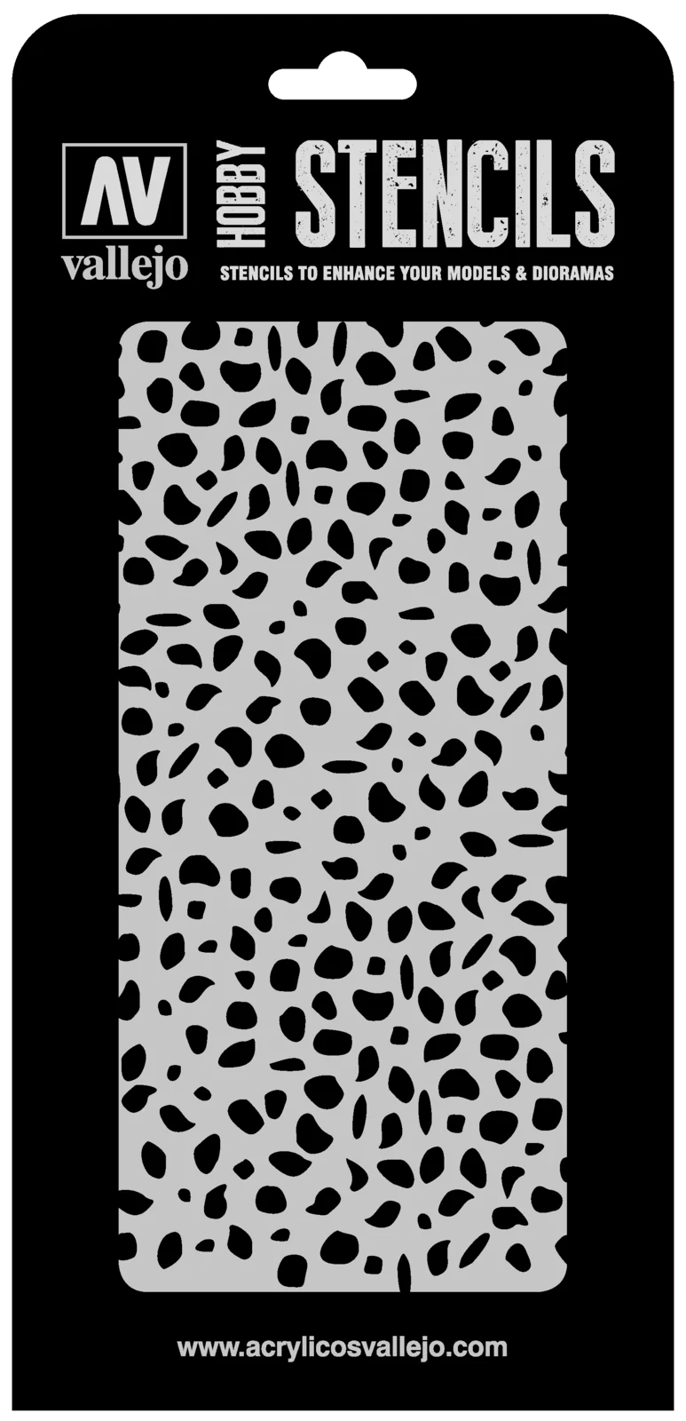 Vallejo ST-CAM002 1/32 Luftwaffe WWII Spots Camo Stencil