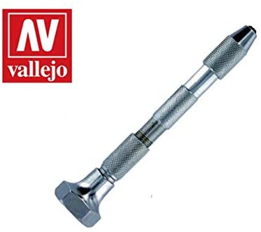 Vallejo T09001 Tools Pin Vice - Double Ended, Swivel Top