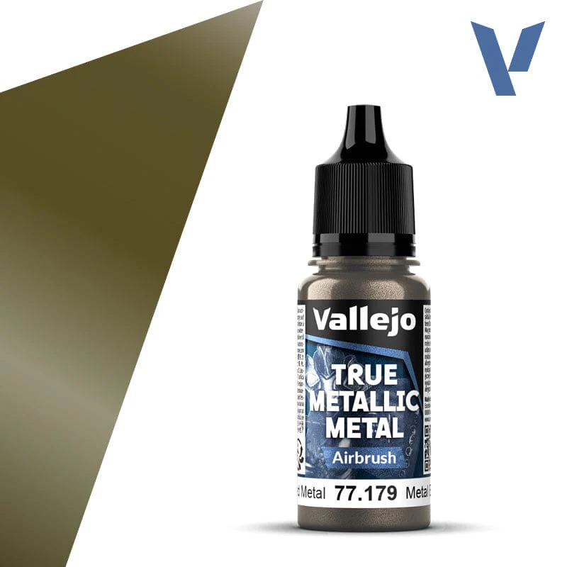 Vallejo True Metallic Metal Airbrush Aged Metal 18 ml