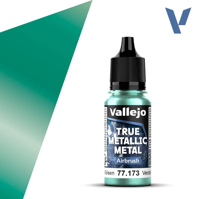 Vallejo True Metallic Metal Airbrush Beetle Green 18 ml