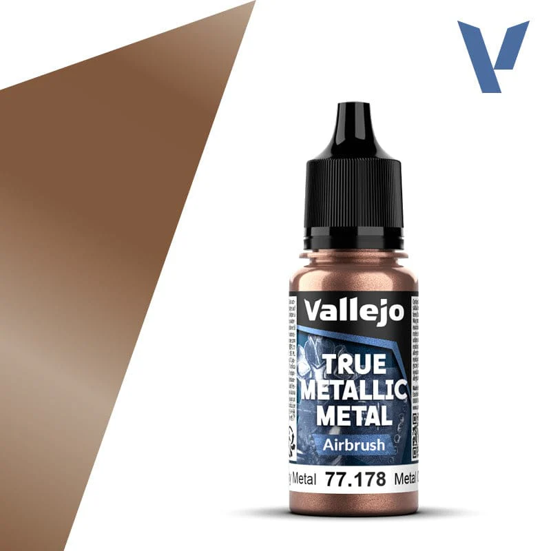Vallejo True Metallic Metal Airbrush Rusty Metal 18 ml