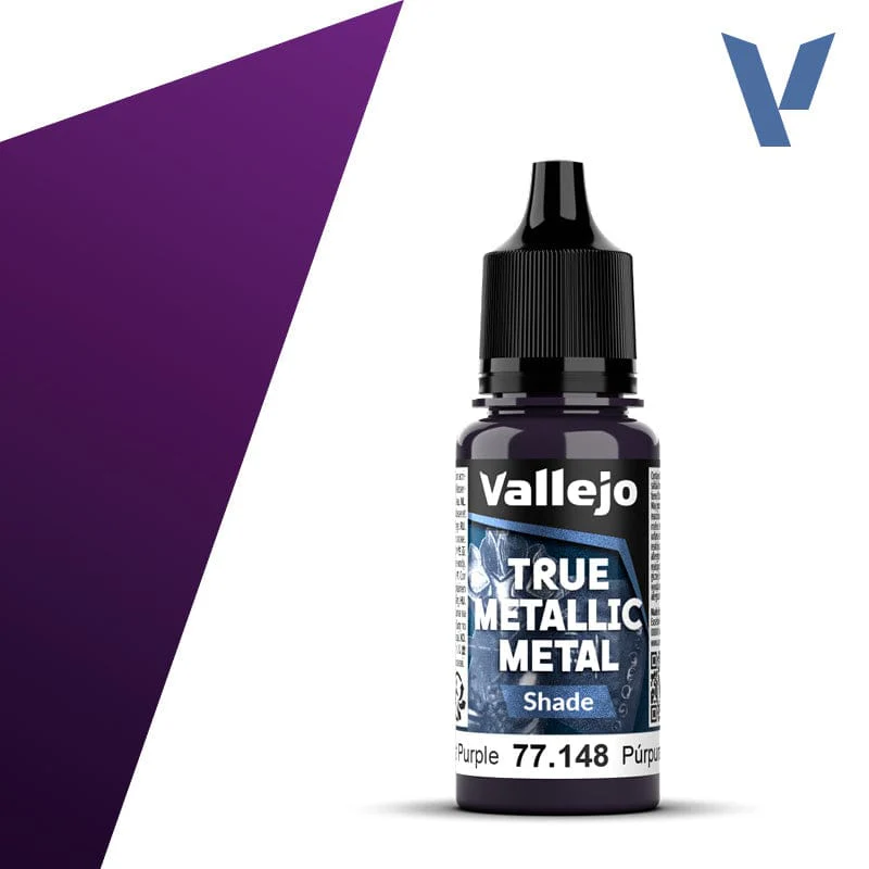 Vallejo True Metallic Metal Shade Amethyst Purple 18 ml