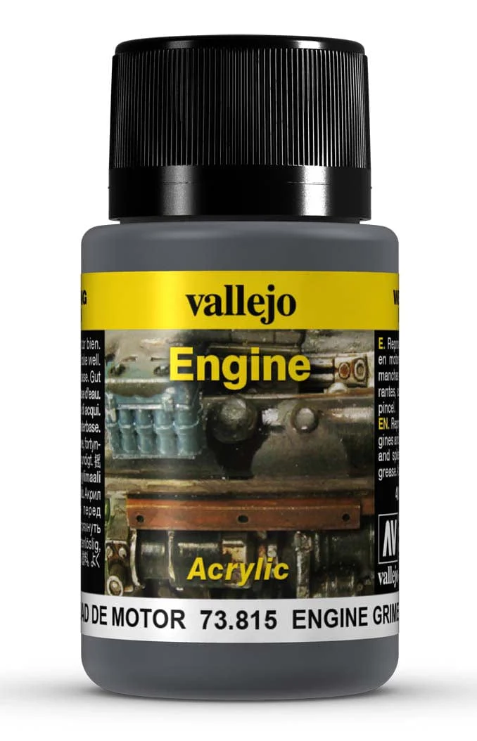 Vallejo Weathering EffecTS Engine Grime 40 ml