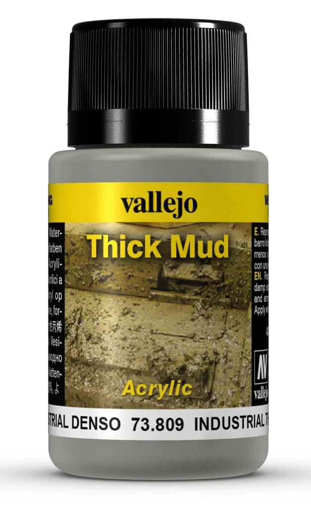 Vallejo Weathering EffecTS Industrial Thick Mud 40 ml
