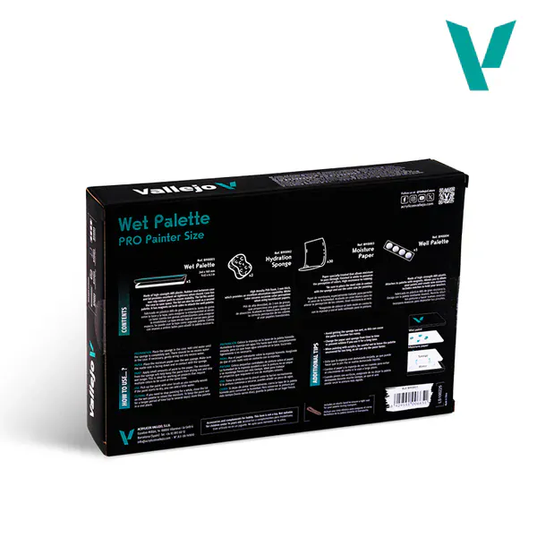 Vallejo Wet Palette - Pro Painter Size [B90001] - Image 4