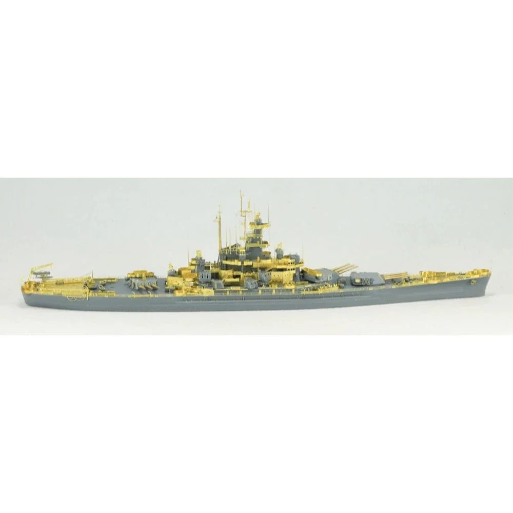 Vee Hobby 1/700 South Dakota Battleship BB-57 1944 Platinum Plastic Model Kit** - Image 2