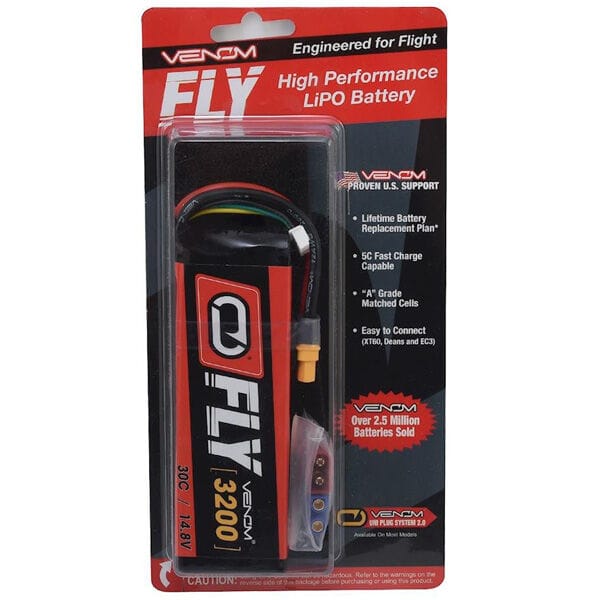 Venom 3200mah 4S 14.8v 30C Lipo Battery - Uni Plug - Image 2