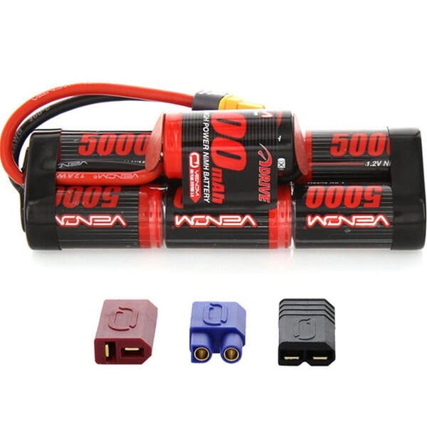 Venom 5000mah 8.4v Hump Pack Nimh Battery - Uni 2.0 Plug [1548-7]