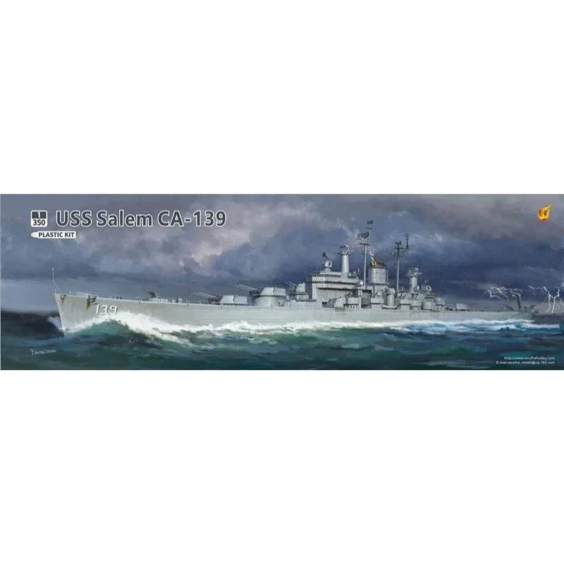 Very Fire 350919DX 1/350 USS Salem CA-139 (Deluxe Edition) Plastic Model Kit**