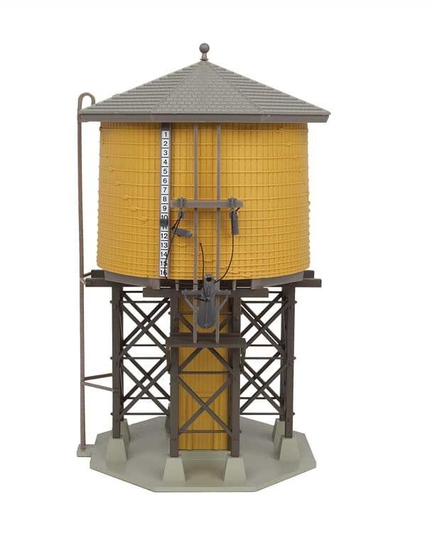 Walthers Cornerstone 933-2813 HO Wood Water Tank Assembled - Yellow Ochre - Image 2