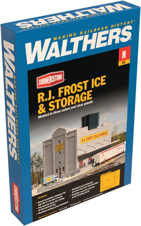 Walthers Cornerstone 933-3220 N R.J Frost Cold Storage - Kit - Image 3