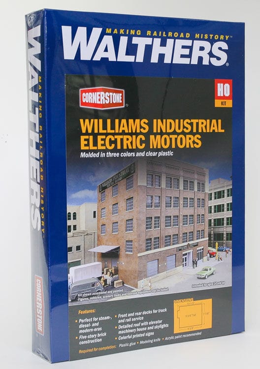 Walthers Cornerstone 933-3788 HO Williams Industrial Electric Motors - Kit - Image 4